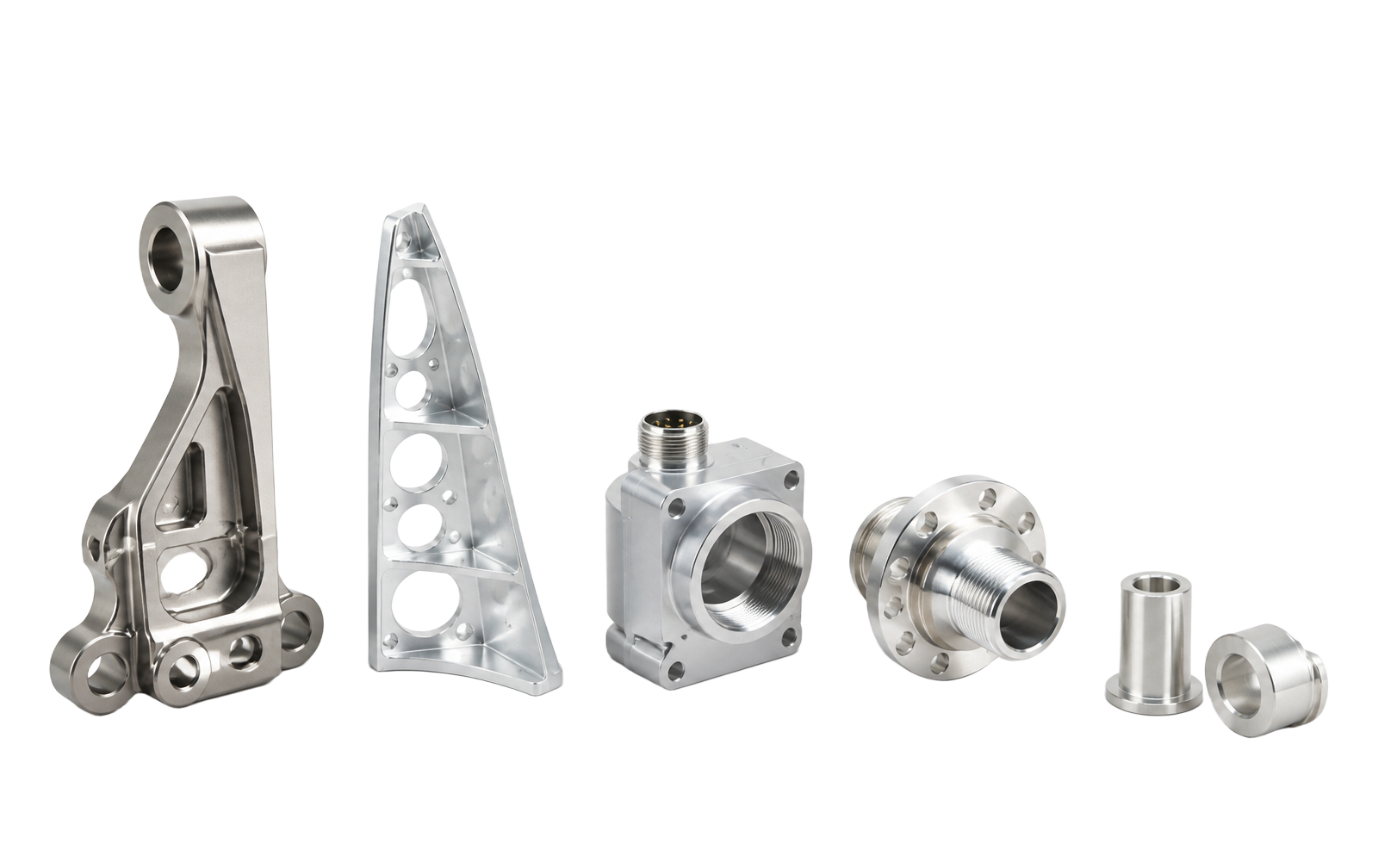 Precision machined aerospace components produced by Northline Precision Works