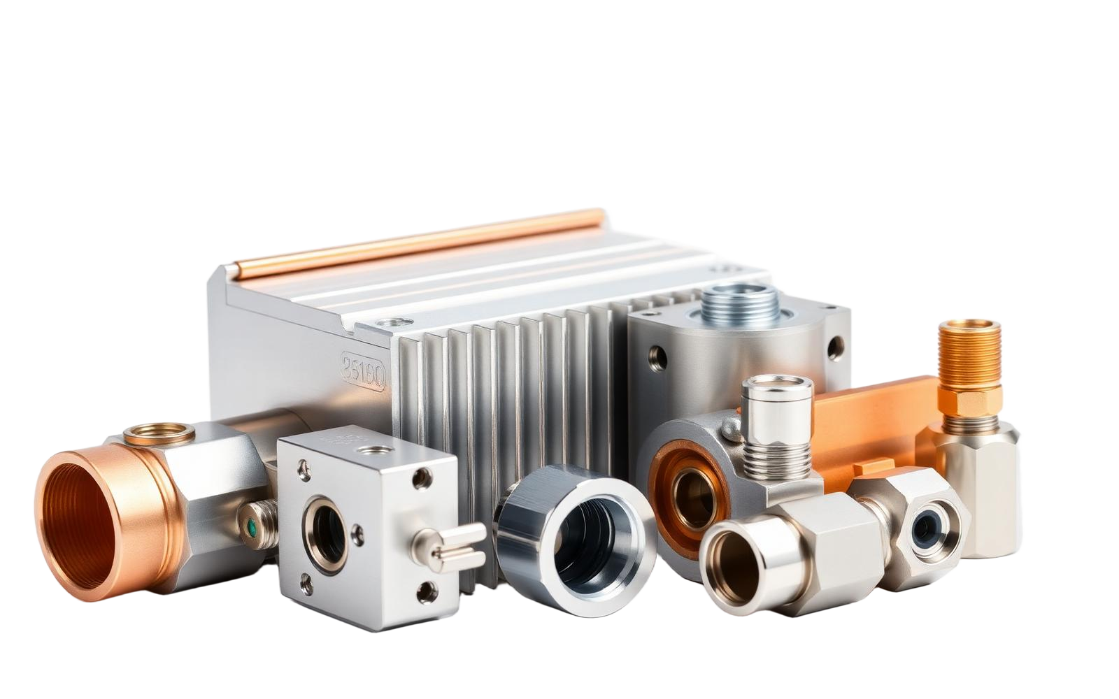 Precision machined battery manufacturing components produced by Northline Precision Works