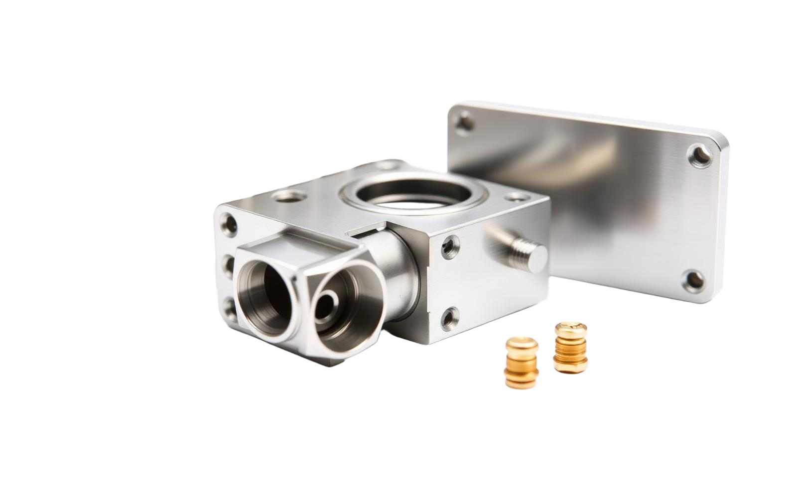 Precision machined electronics components produced by Northline Precision Works