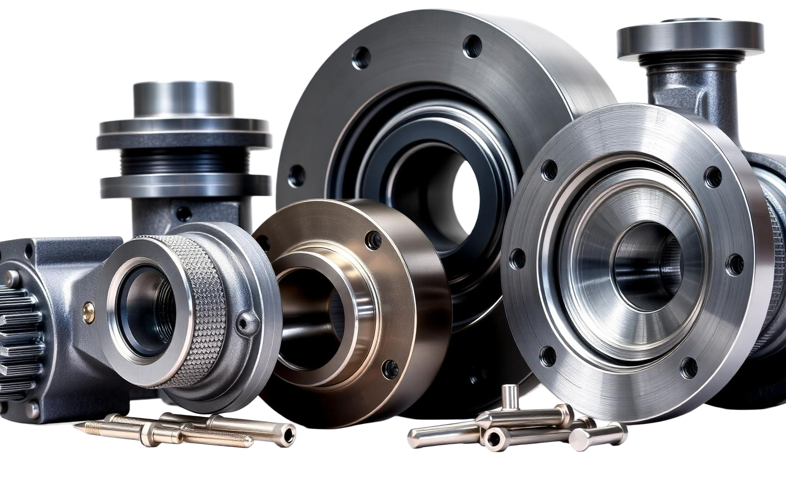 Precision machined industrial equipment components produced by Northline Precision Works